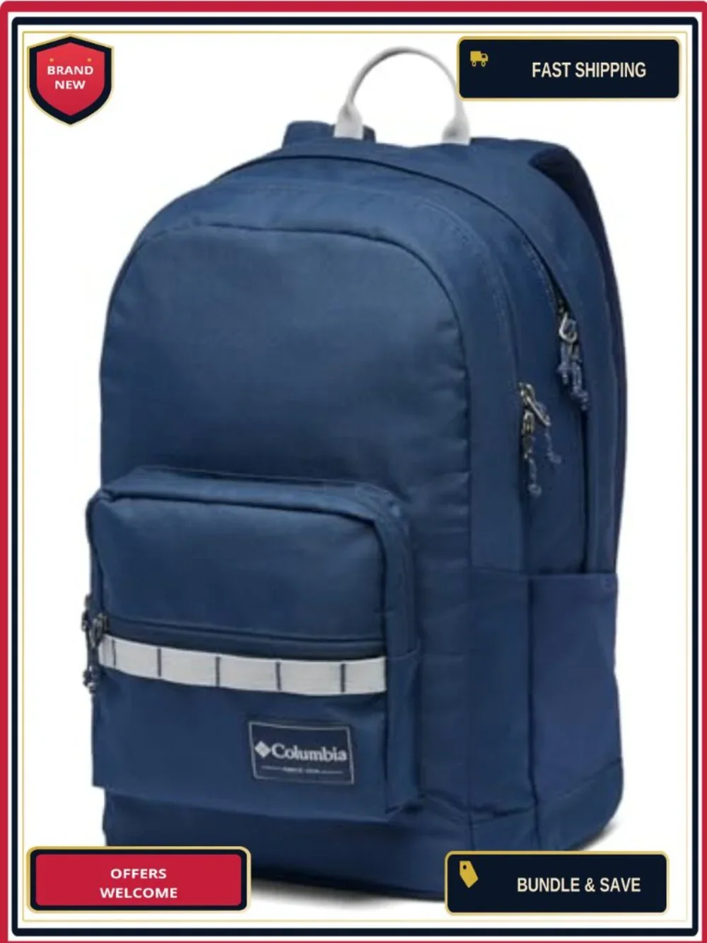 Columbia Unisex Zigzag II 30L Backpack with Laptop Sleeve, Polyester